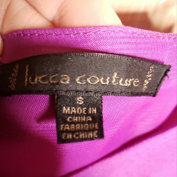 Lucca Couture Purple Romper With Adjustable Strap - Picture 6 of 8